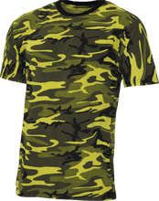 Lade das Bild in den Galerie-Viewer, Streetstyle T-Shirt Gelb Camo
