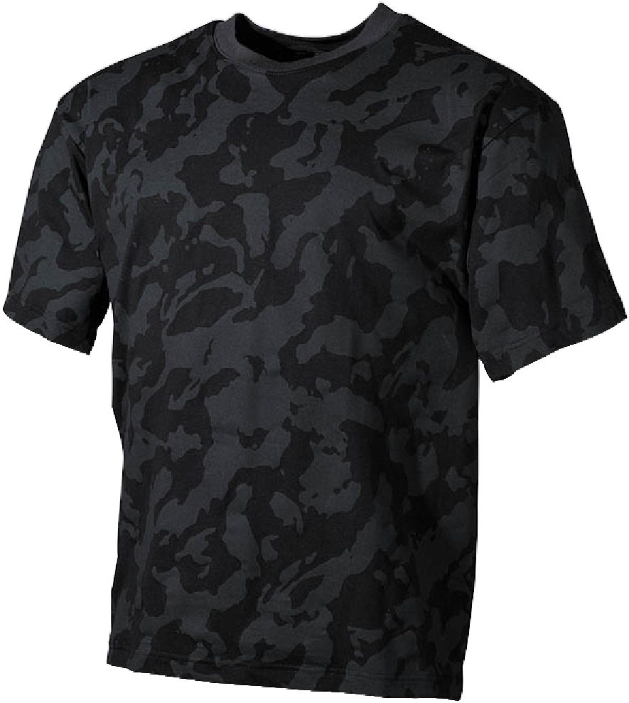 MFH-T-Shirt Night Camo