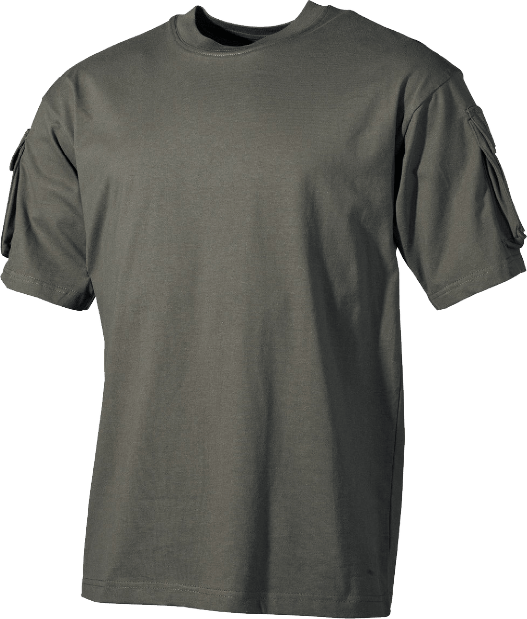 MFH T-Shirt mit Ärmeltaschen Oliv