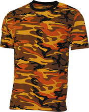 Lade das Bild in den Galerie-Viewer, Streetstyle T-Shirt Orange Camo
