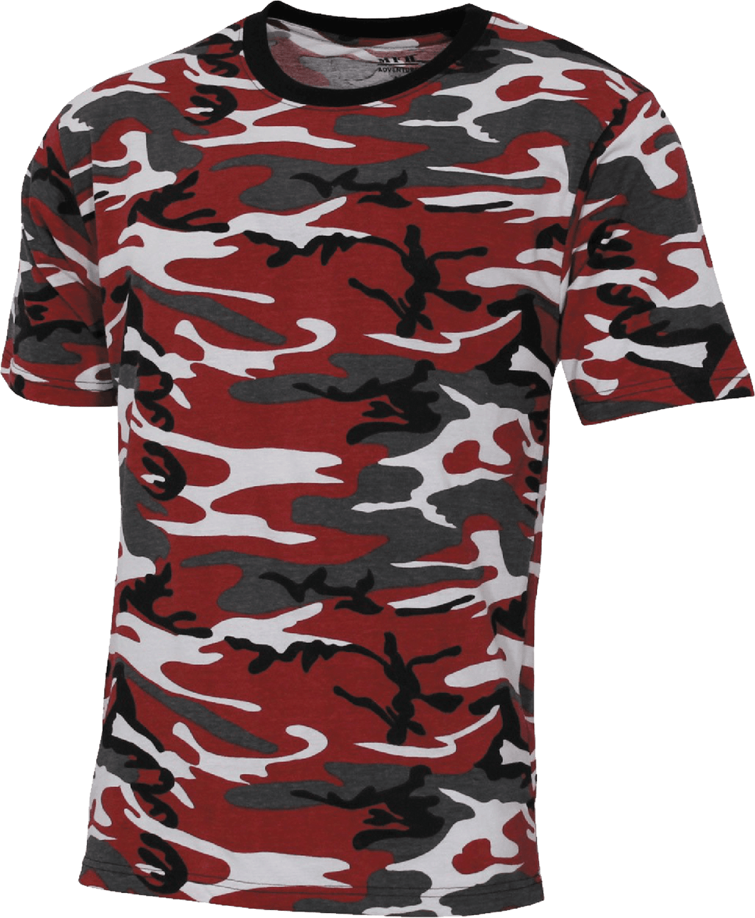 Streetstyle T-Shirt Rot Camo