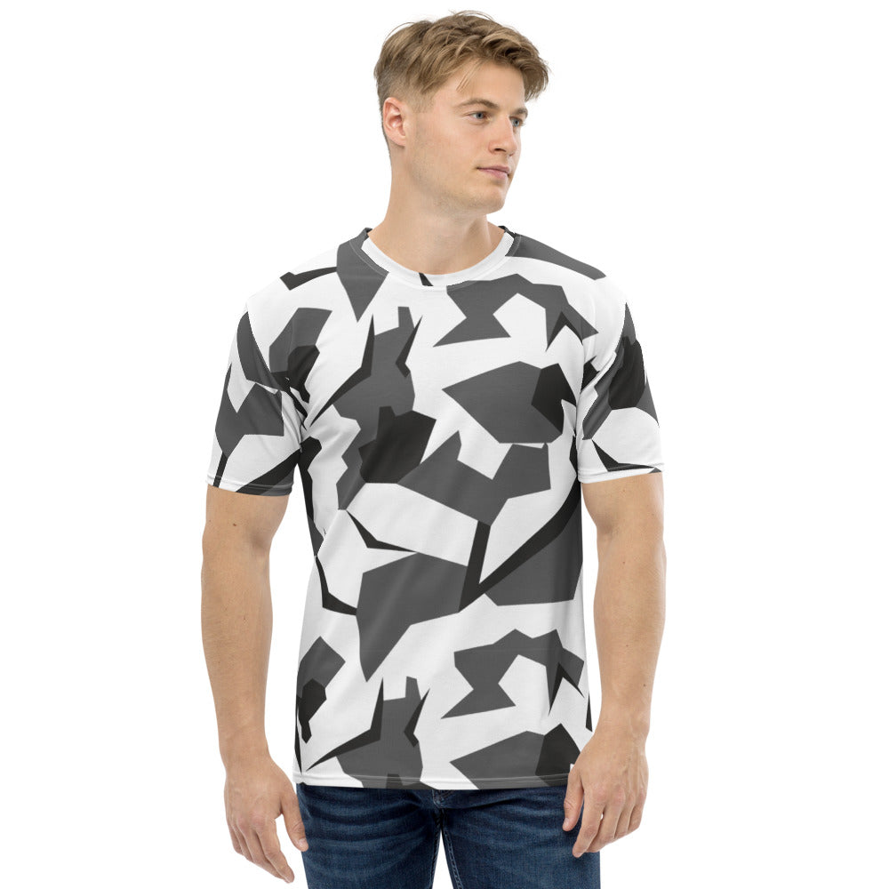 Herren-T-Shirt Swedish Camo Winter