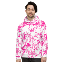 Lade das Bild in den Galerie-Viewer, Kapuzenpullover Pink Flecktarn
