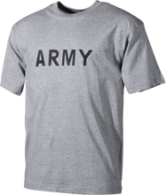 Lade das Bild in den Galerie-Viewer, MFH T-Shirt ARMY Grau
