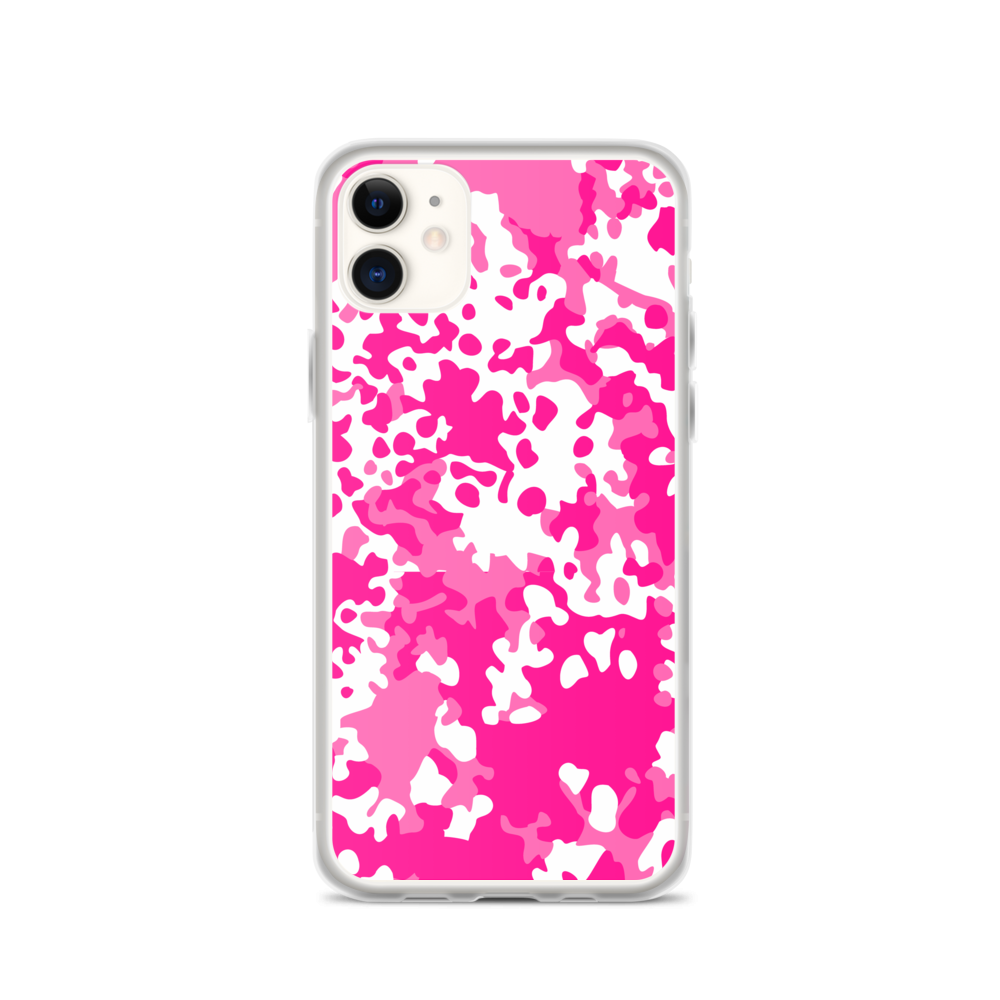 iPhone-Hülle Pink Flecktarn