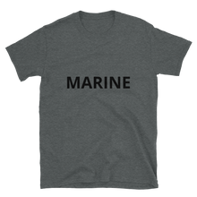 Lade das Bild in den Galerie-Viewer, T-Shirt MARINE schwarz
