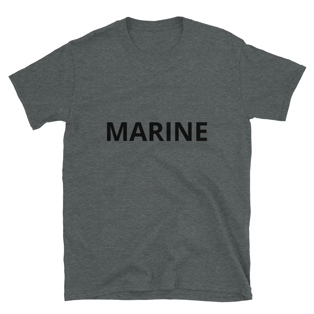 T-Shirt MARINE schwarz