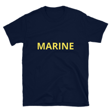 Lade das Bild in den Galerie-Viewer, T-Shirt MARINE gelb
