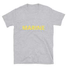 Lade das Bild in den Galerie-Viewer, T-Shirt MARINE gelb
