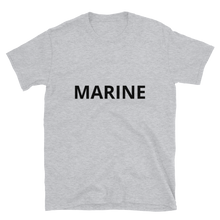 Lade das Bild in den Galerie-Viewer, T-Shirt MARINE schwarz
