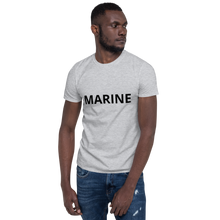 Lade das Bild in den Galerie-Viewer, T-Shirt MARINE schwarz
