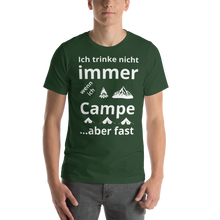 Lade das Bild in den Galerie-Viewer, T-Shirt Camping trinken weiss
