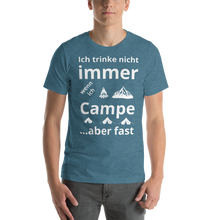 Lade das Bild in den Galerie-Viewer, T-Shirt Camping trinken weiss
